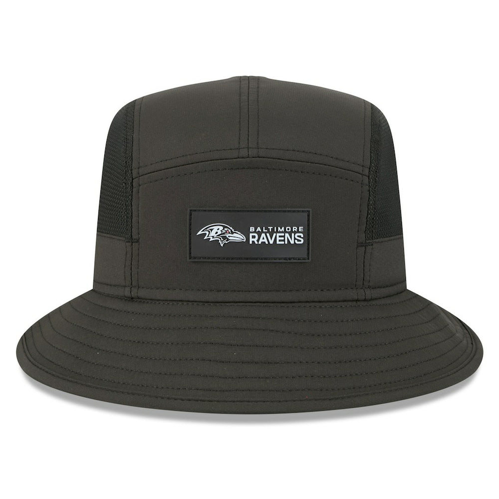 Baltimore Ravens New Era 2025 Sideline Bucket Hat - Black for sale