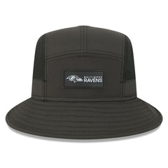 Baltimore Ravens New Era 2025 Sideline Bucket Hat - Black for sale