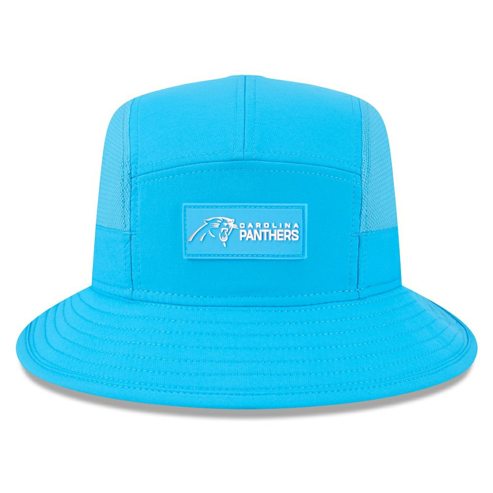 Carolina Panthers New Era 2025 Sideline Bucket Hat - Blue outlet