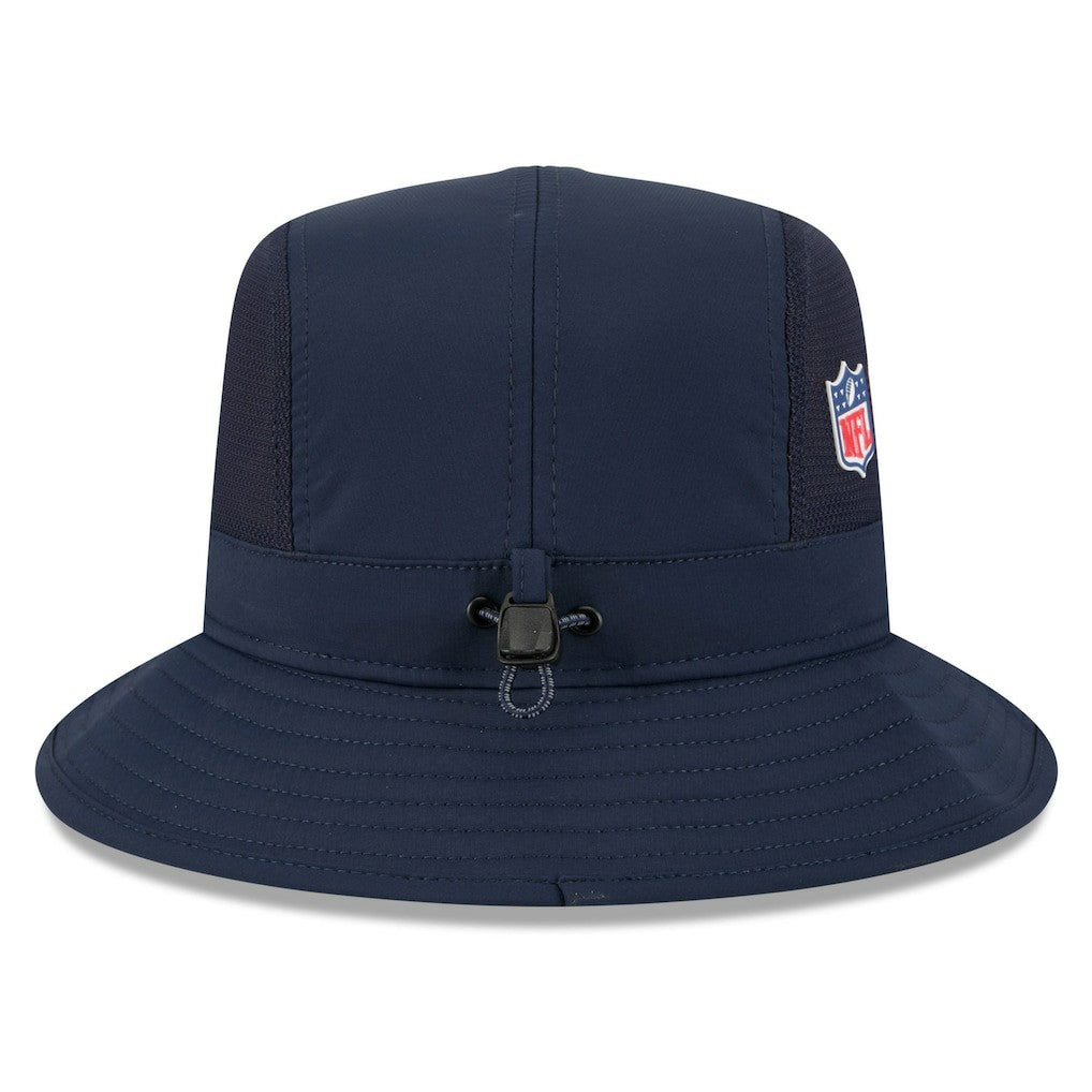 Chicago Bears New Era 2025 Sideline Bucket Hat - Navy sale