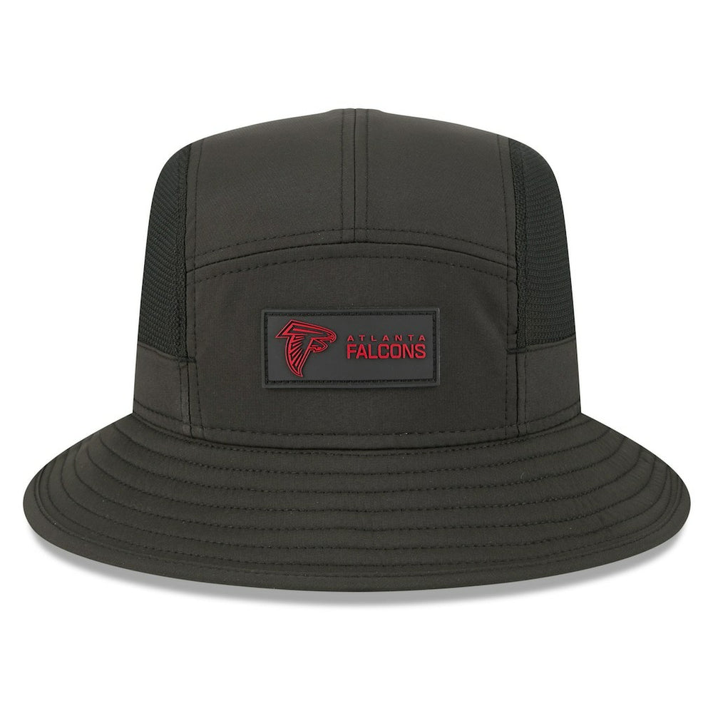 Atlanta Falcons New Era 2025 Sideline Bucket Hat - Black for sale