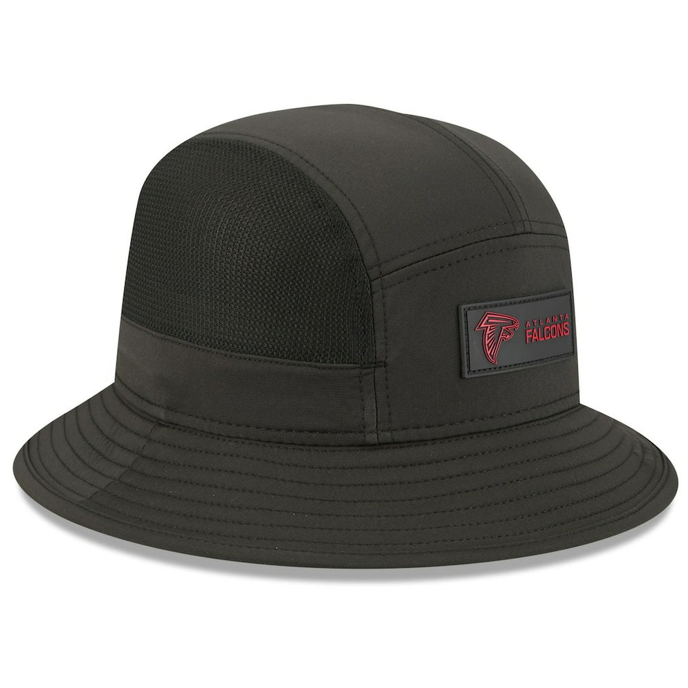 Atlanta Falcons New Era 2025 Sideline Bucket Hat - Black for sale