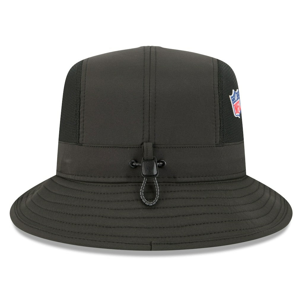Atlanta Falcons New Era 2025 Sideline Bucket Hat - Black for sale