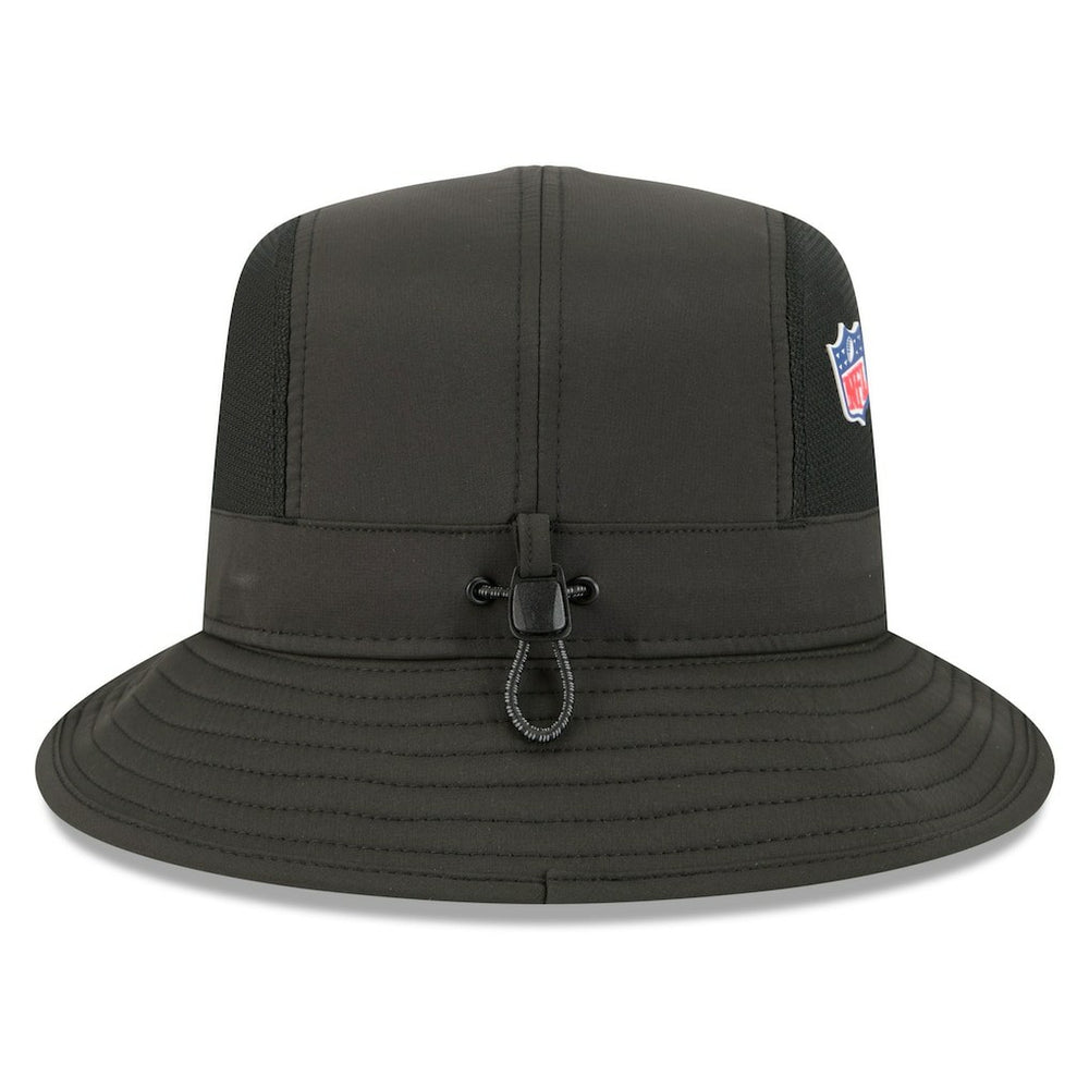 Atlanta Falcons New Era 2025 Sideline Bucket Hat - Black for sale