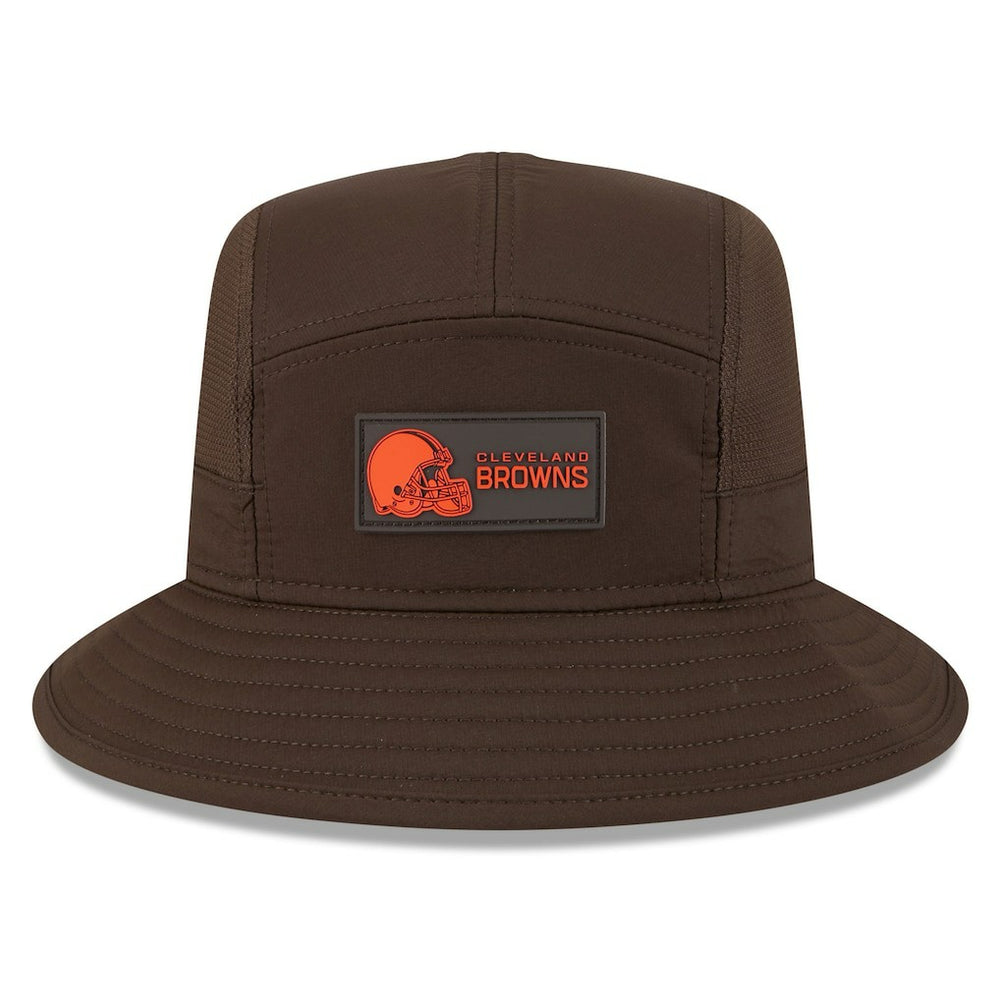 Cleveland Browns New Era 2025 Sideline Bucket Hat - Brown discount