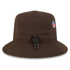 Cleveland Browns New Era 2025 Sideline Bucket Hat - Brown discount