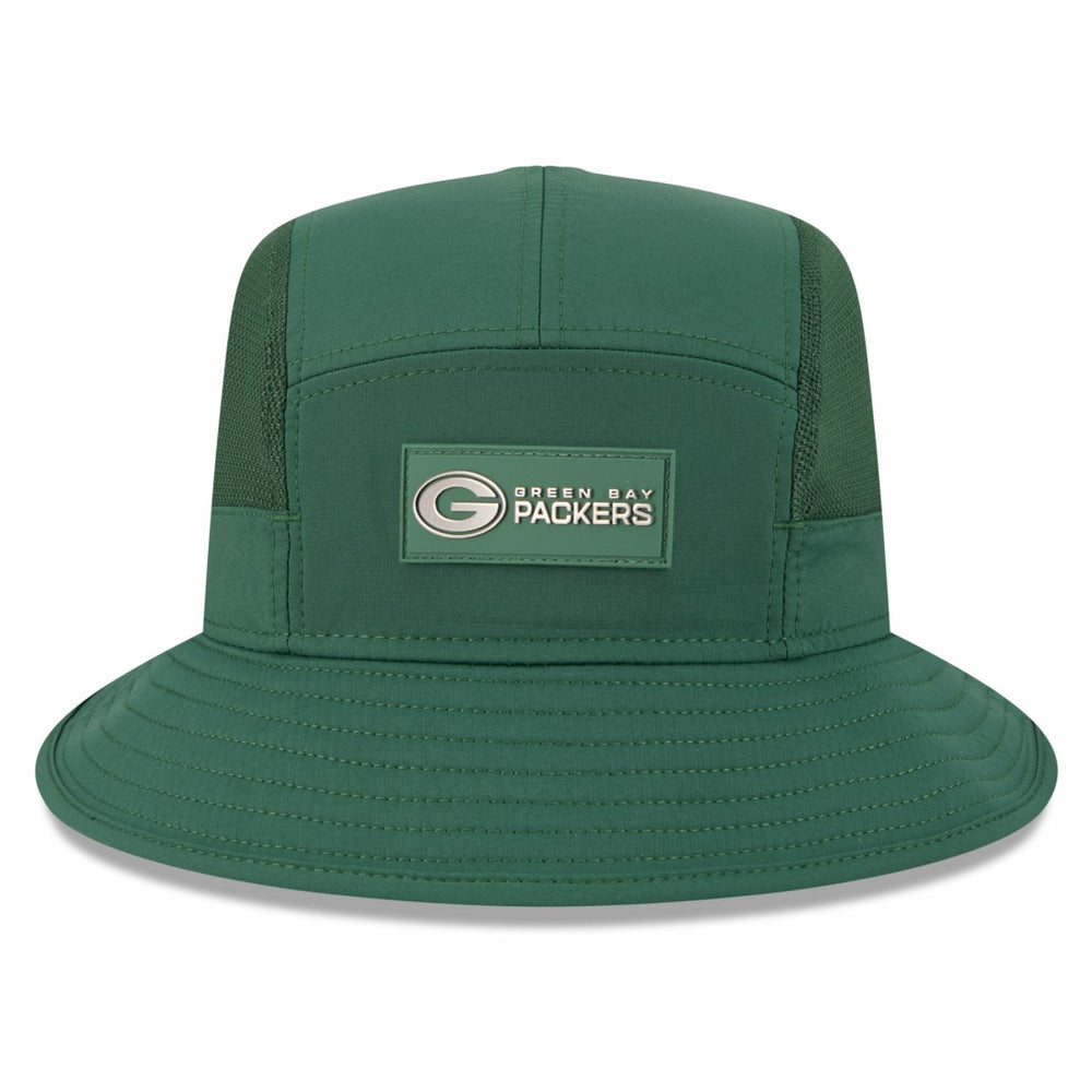 Green Bay Packers New Era 2025 Sideline Bucket Hat - Green cheap