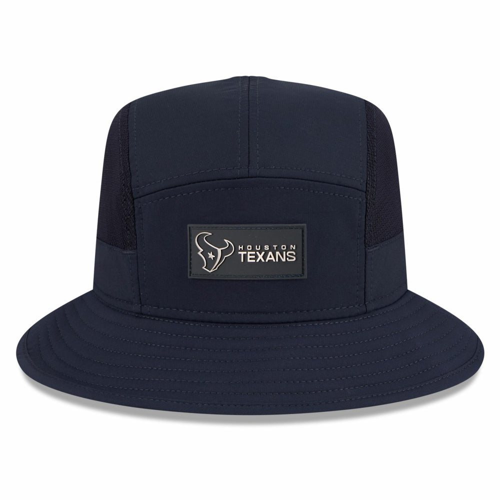 Houston Texans New Era 2025 Sideline Bucket Hat - Navy on sale