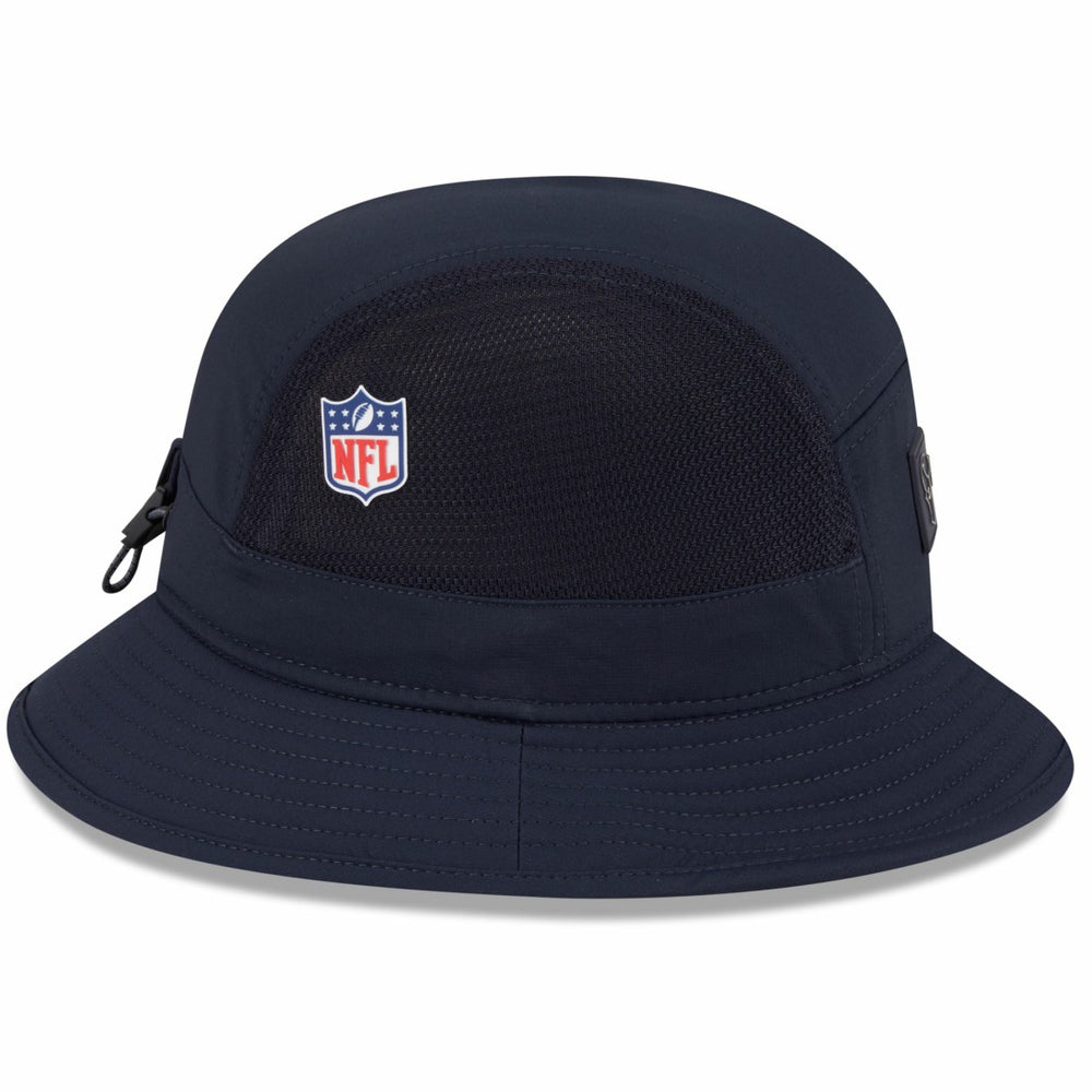 Houston Texans New Era 2025 Sideline Bucket Hat - Navy on sale