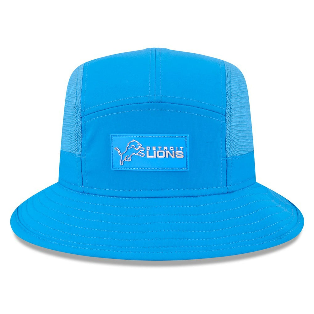 Detroit Lions New Era 2025 Sideline Bucket Hat - Blue on sale