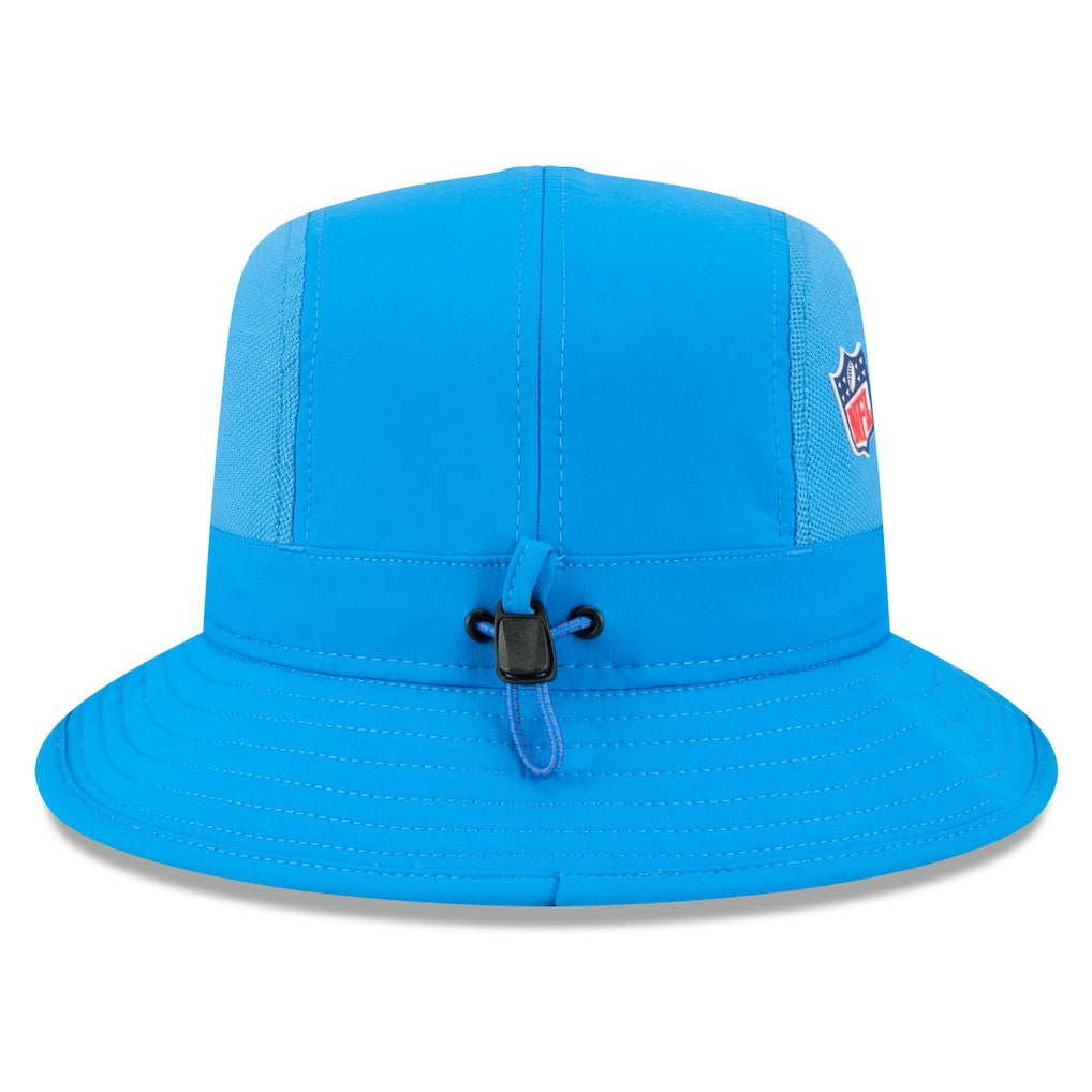 Detroit Lions New Era 2025 Sideline Bucket Hat - Blue on sale