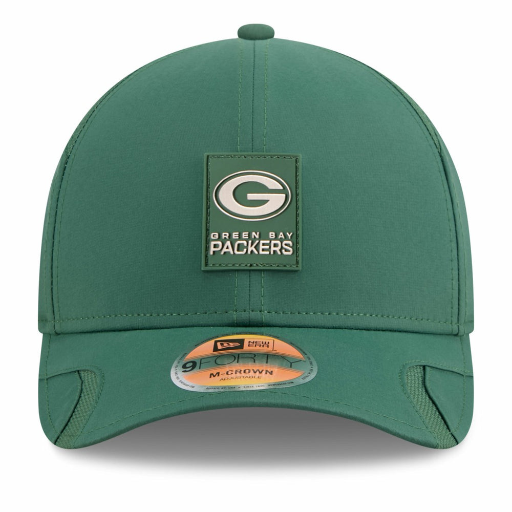 Green Bay Packers New Era Youth 2025 Sideline 9FORTY Adjustable Hat - Green on sale