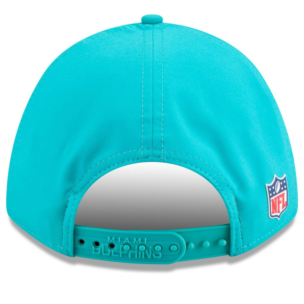 Miami Dolphins New Era Youth 2025 Sideline 9FORTY Adjustable Hat - Aqua online