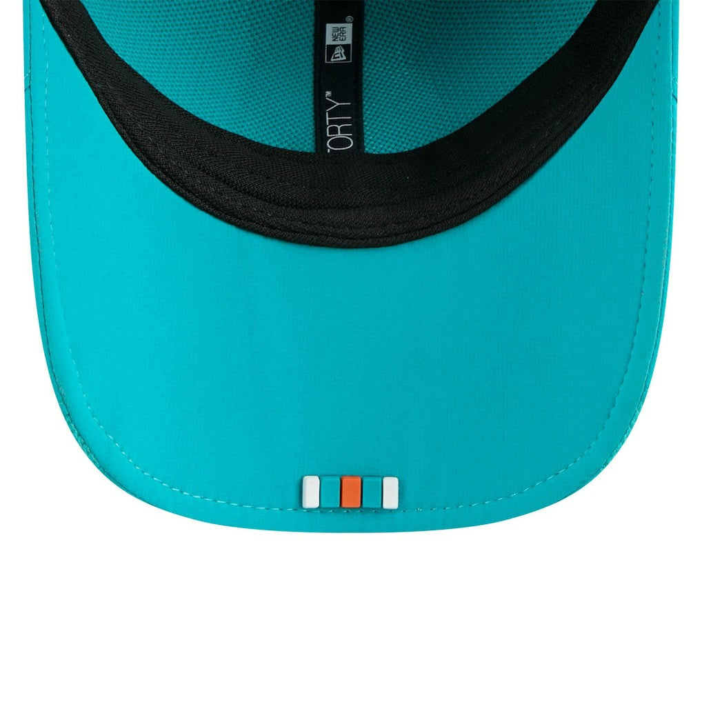Miami Dolphins New Era Youth 2025 Sideline 9FORTY Adjustable Hat - Aqua online