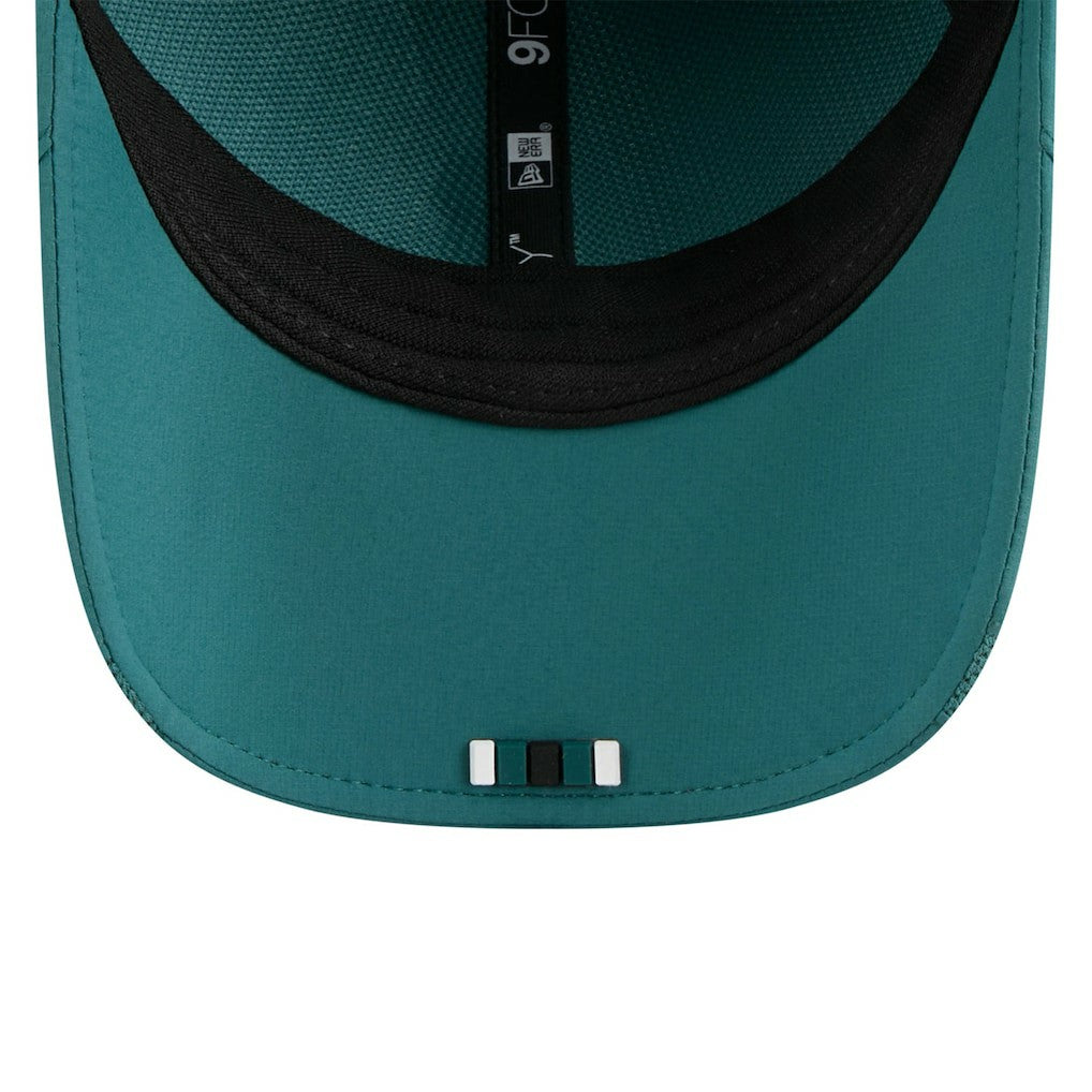 Philadelphia Eagles New Era Youth 2025 Sideline M-Crown 9FORTY Adjustable Hat - Midnight Green on sale