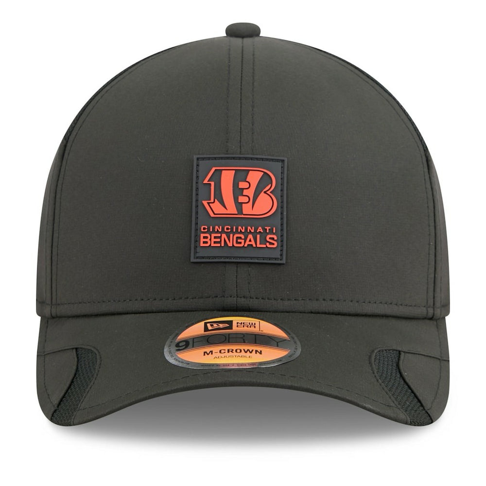 Cincinnati Bengals New Era Youth 2025 Sideline 9FORTY Adjustable Hat - Black outlet