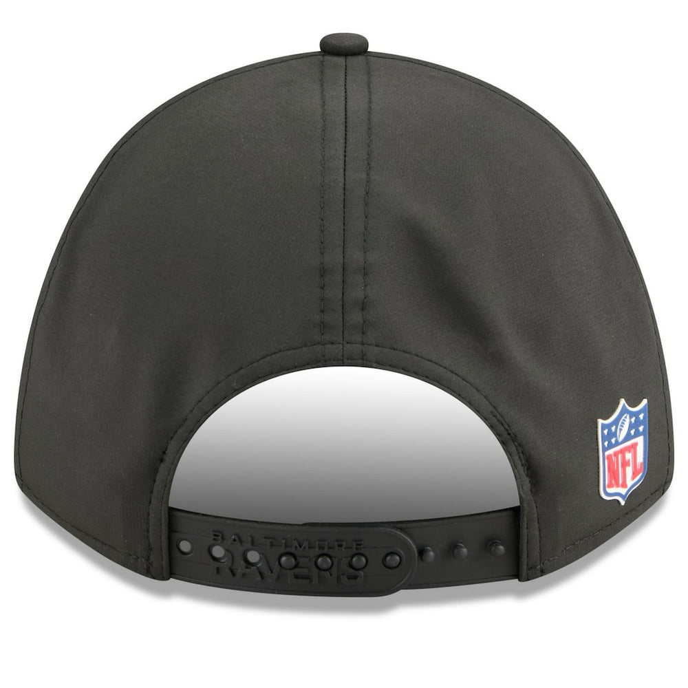 Baltimore Ravens New Era Youth 2025 Sideline 9FORTY Adjustable Hat - Black outlet
