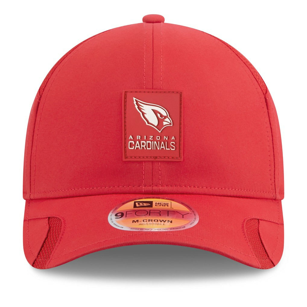 Arizona Cardinals New Era Youth 2025 Sideline 9FORTY Adjustable Hat - Cardinal sale