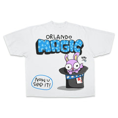 Orlando Magic Unisex Magic Trick Premium Vintage Boxy T-Shirt - Cream discount