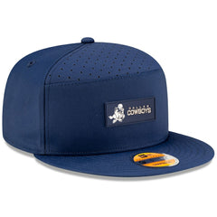 Dallas Cowboys New Era 2025 Sideline Throwback Split Panel 9FIFTY Snapback Hat - Navy sale