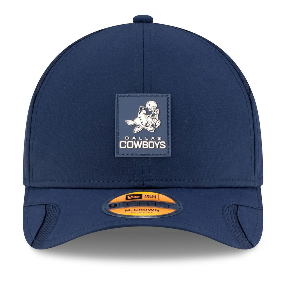 Dallas Cowboys New Era 2025 Sideline Throwback M-Crown 9FORTY Adjustable Hat - Navy outlet