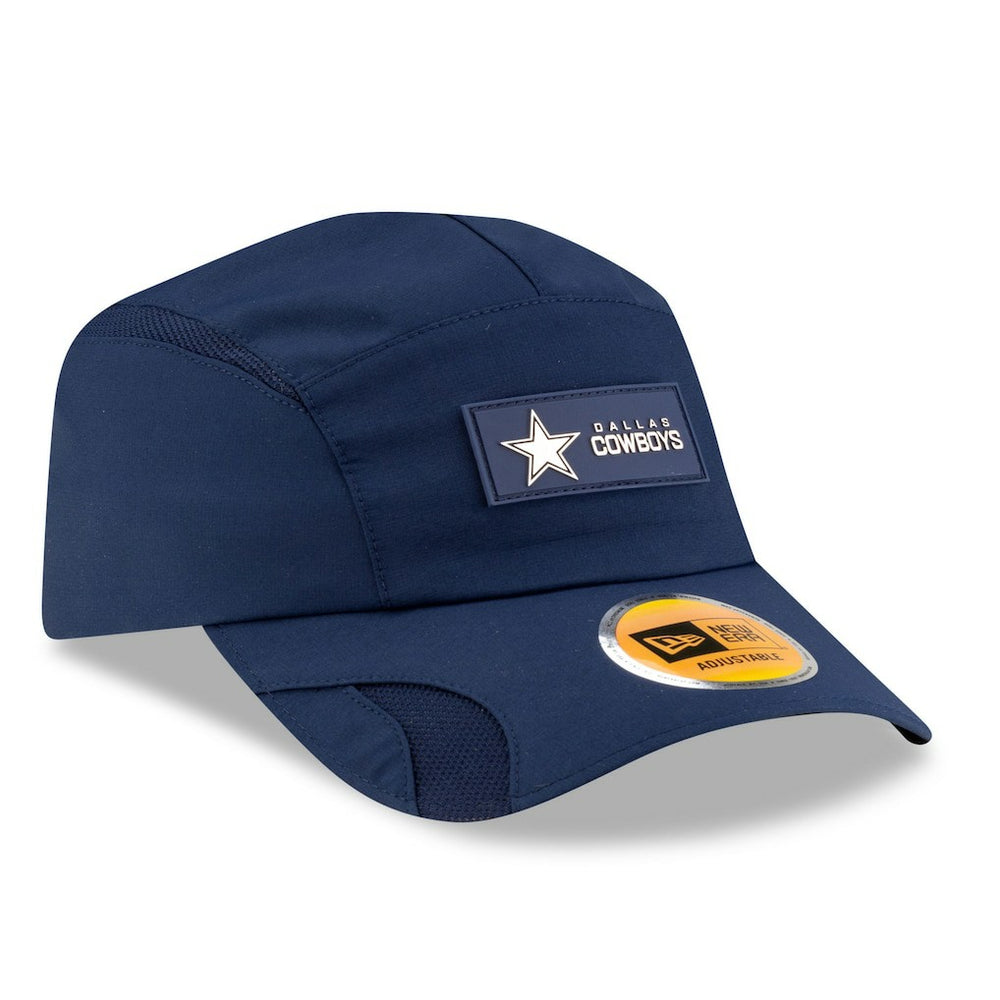 Dallas Cowboys New Era 2025 Sideline Runner Adjustable Hat - Navy outlet