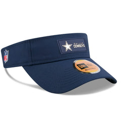 Dallas Cowboys New Era 2025 Sideline Visor - Navy cheap