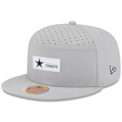Dallas Cowboys New Era 2025 Sideline Split Panel 9FIFTY Snapback Hat - Gray sale