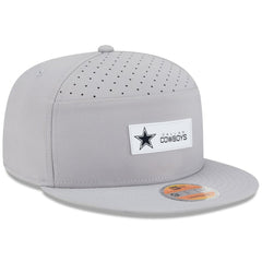 Dallas Cowboys New Era 2025 Sideline Split Panel 9FIFTY Snapback Hat - Gray sale