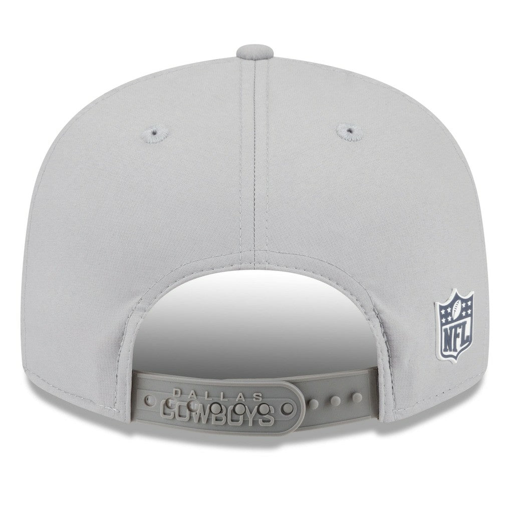 Dallas Cowboys New Era 2025 Sideline Split Panel 9FIFTY Snapback Hat - Gray sale