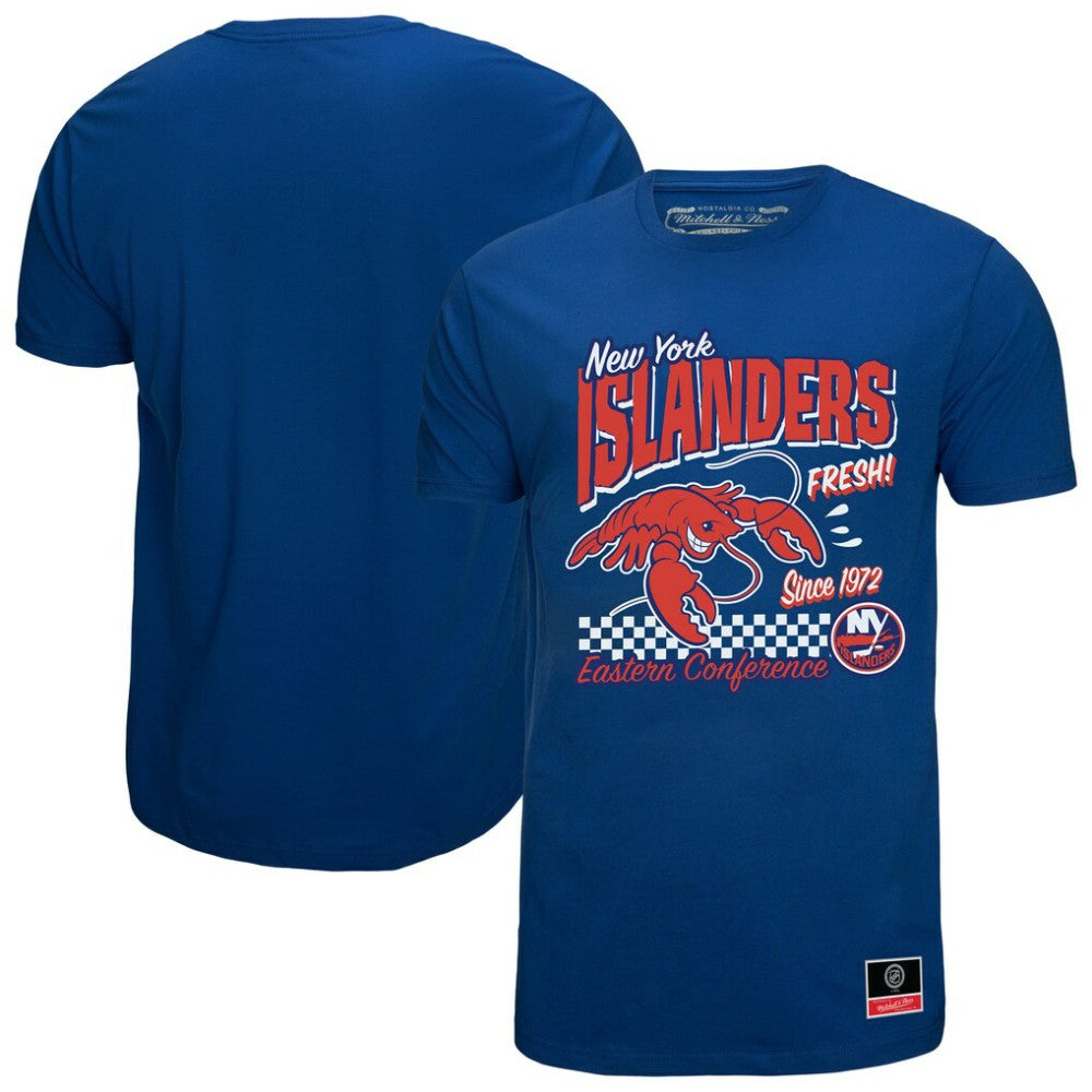 New York Islanders Mitchell & Ness Local Food T-Shirt Royal