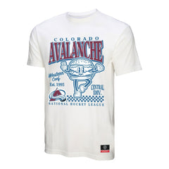 Colorado Avalanche Mitchell & Ness Local Food T-Shirt White
