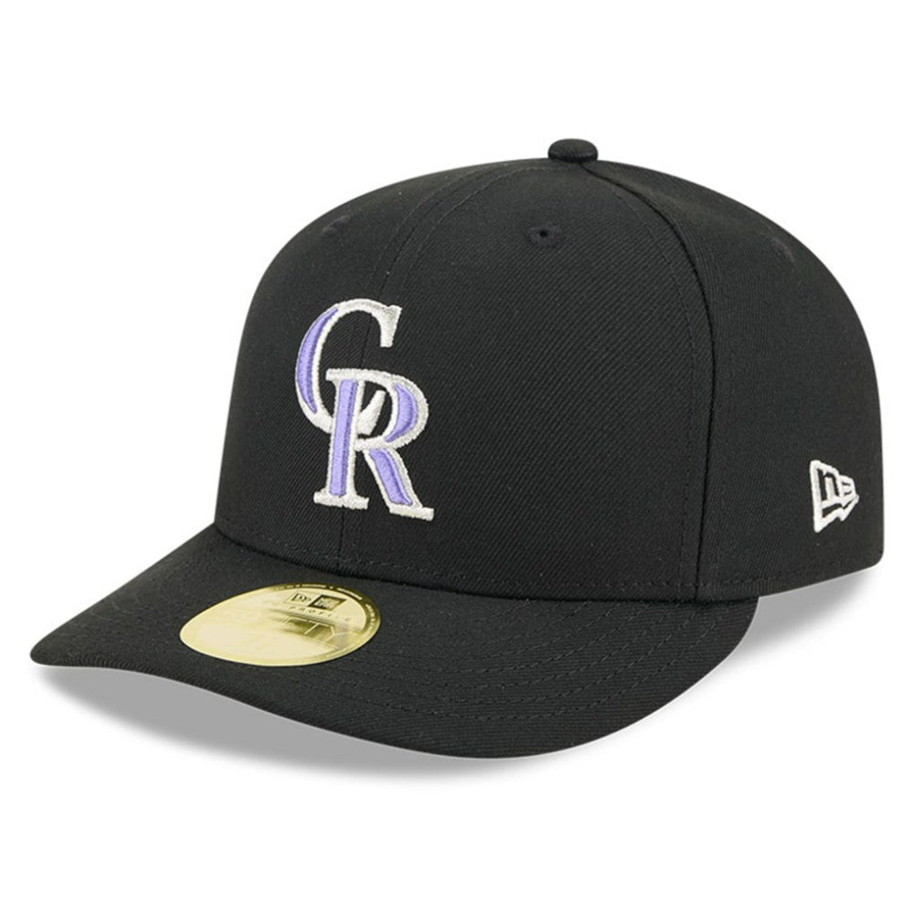 Colorado Rockies Baseball Hall of Fame 59FIFTY Low Profile Fitted Hat - Black | New Era