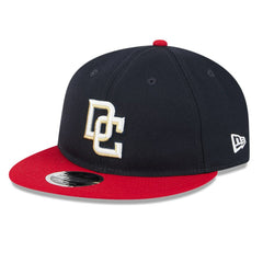 Washington Nationals Baseball Hall of Fame Retro Crown 9FIFTY Adjustable Hat - Navy/Red | New Era