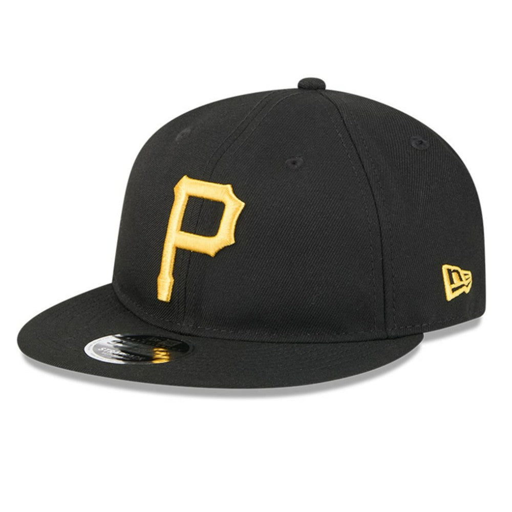Pittsburgh Pirates Baseball Hall of Fame Retro Crown 9FIFTY Adjustable Hat - Black | New Era