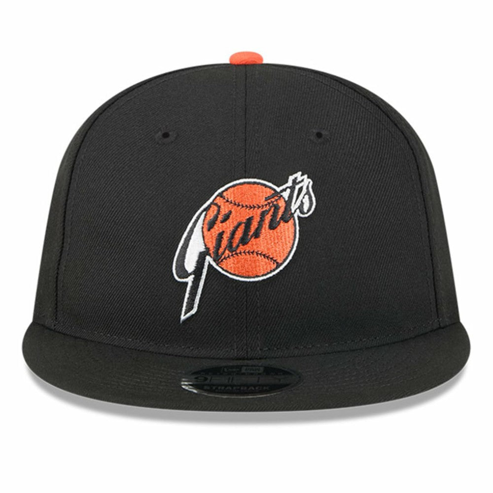 San Francisco Giants Baseball Hall of Fame Retro Crown 9FIFTY Adjustable Hat - Black | New Era