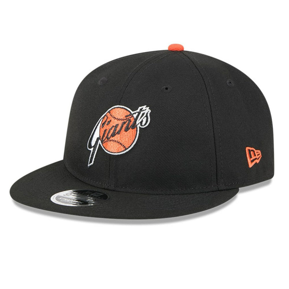 San Francisco Giants Baseball Hall of Fame Retro Crown 9FIFTY Adjustable Hat - Black | New Era