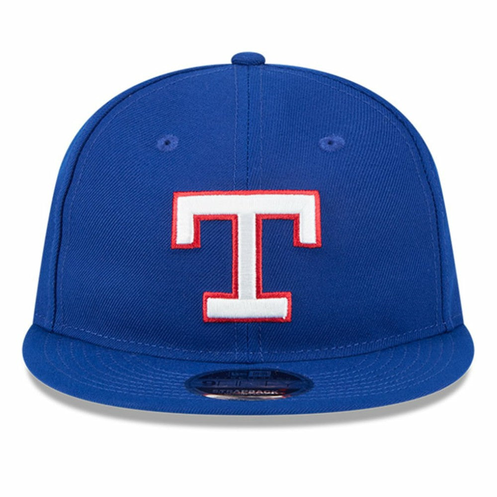 Texas Rangers Baseball Hall of Fame Retro Crown 9FIFTY Adjustable Hat - Royal | New Era