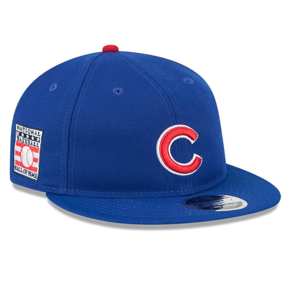 Chicago Cubs Baseball Hall of Fame Retro Crown 9FIFTY Adjustable Hat - Royal | New Era