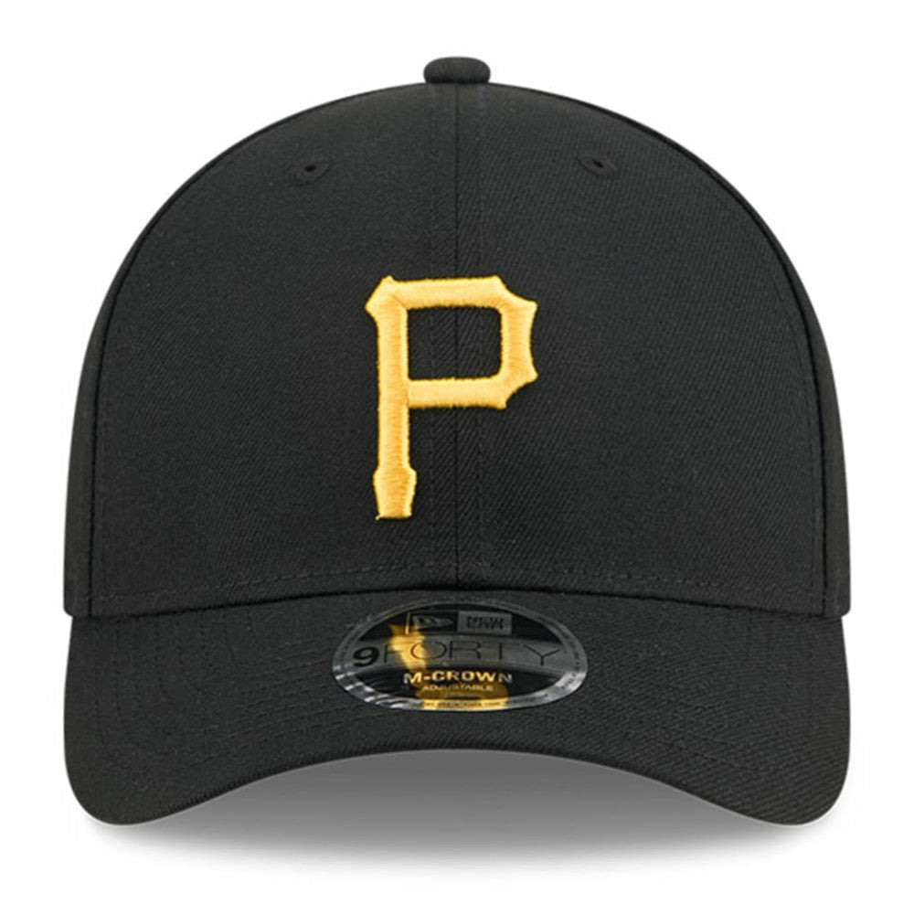 Pittsburgh Pirates Baseball Hall of Fame 9FORTY M-Crown Adjustable Hat - Black | New Era