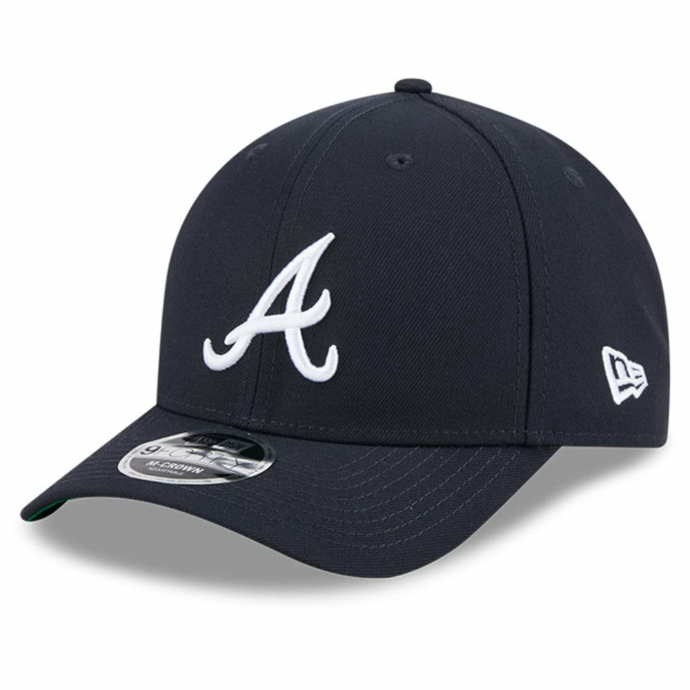 Atlanta Braves Baseball Hall of Fame 9FORTY M-Crown Adjustable Hat - Navy | New Era