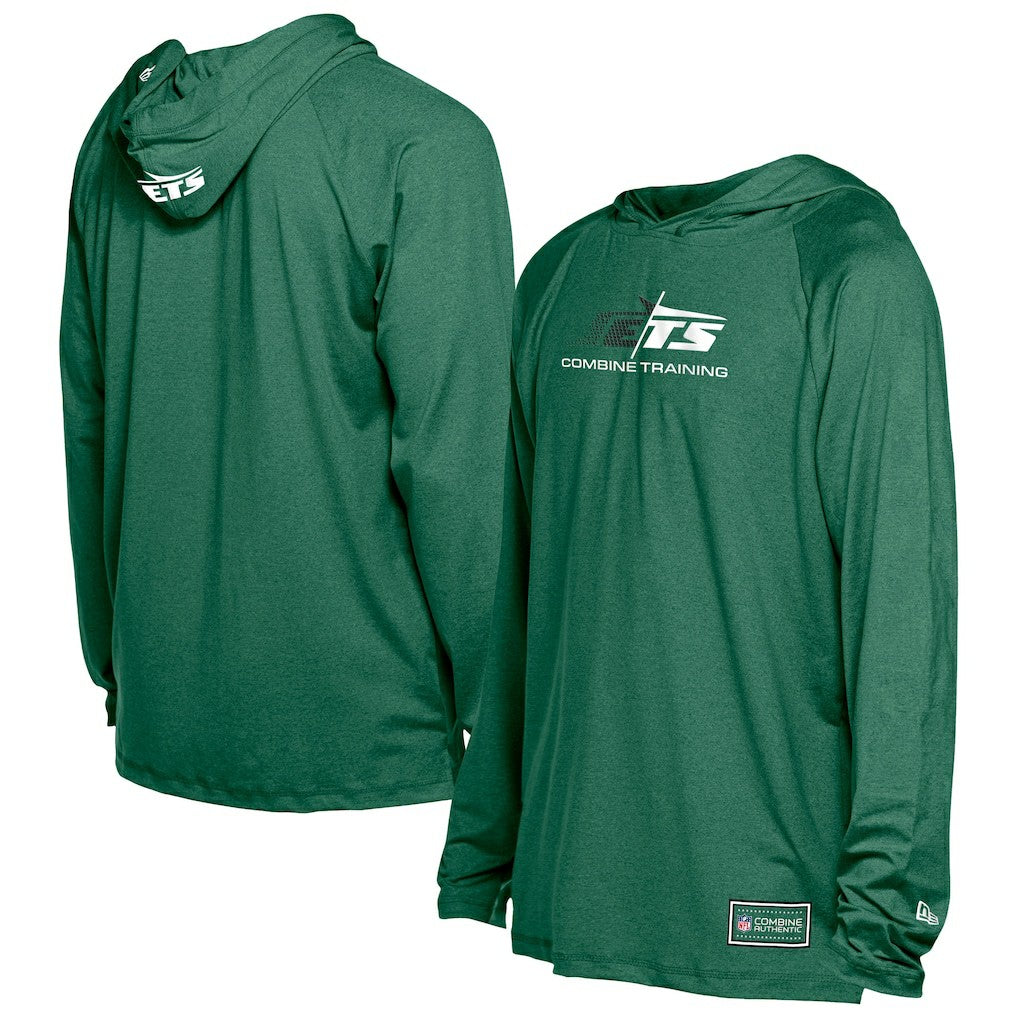 New York Jets New Era Functional Fandom Hoodie - Green on sale