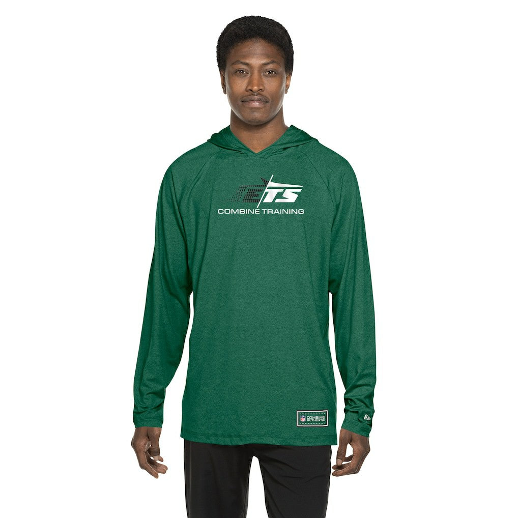 New York Jets New Era Functional Fandom Hoodie - Green on sale