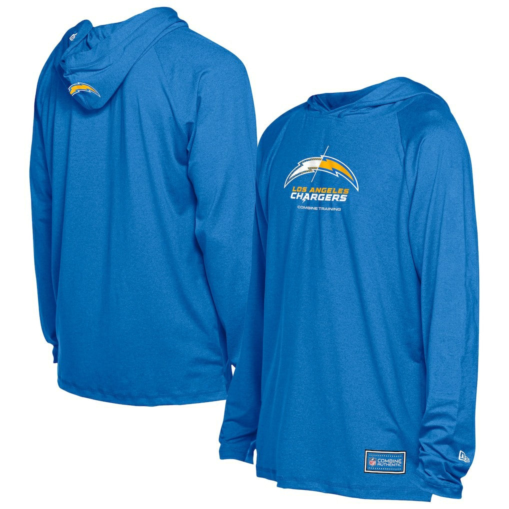 Los Angeles Chargers New Era Functional Fandom Hoodie - Blue outlet