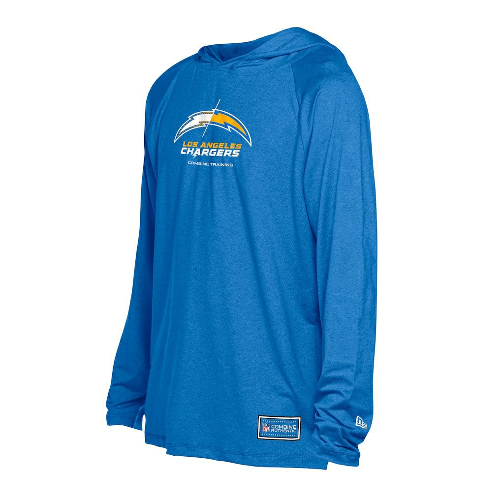Los Angeles Chargers New Era Functional Fandom Hoodie - Blue outlet