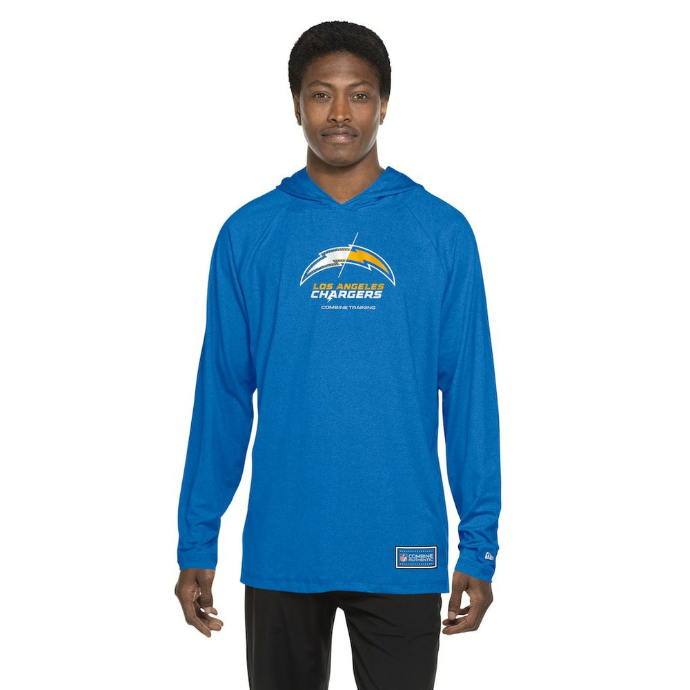 Los Angeles Chargers New Era Functional Fandom Hoodie - Blue outlet