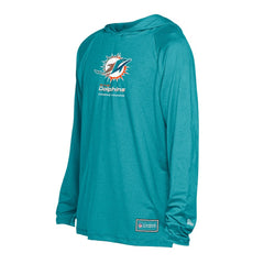 Miami Dolphins New Era Functional Fandom Hoodie - Aqua discount