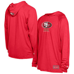 San Francisco 49ers New Era Functional Fandom Hoodie - Scarlet on sale
