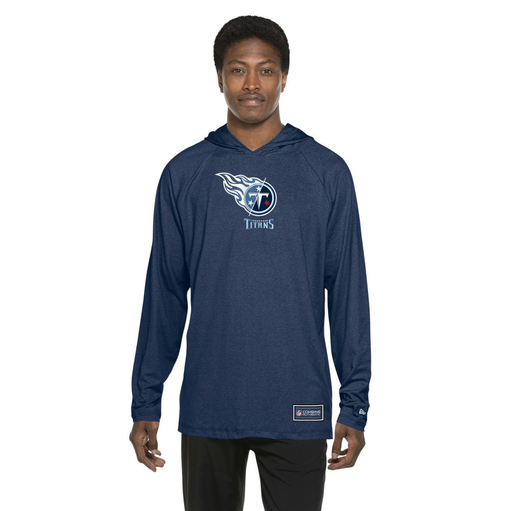 Tennessee Titans New Era Functional Fandom Hoodie - Navy online
