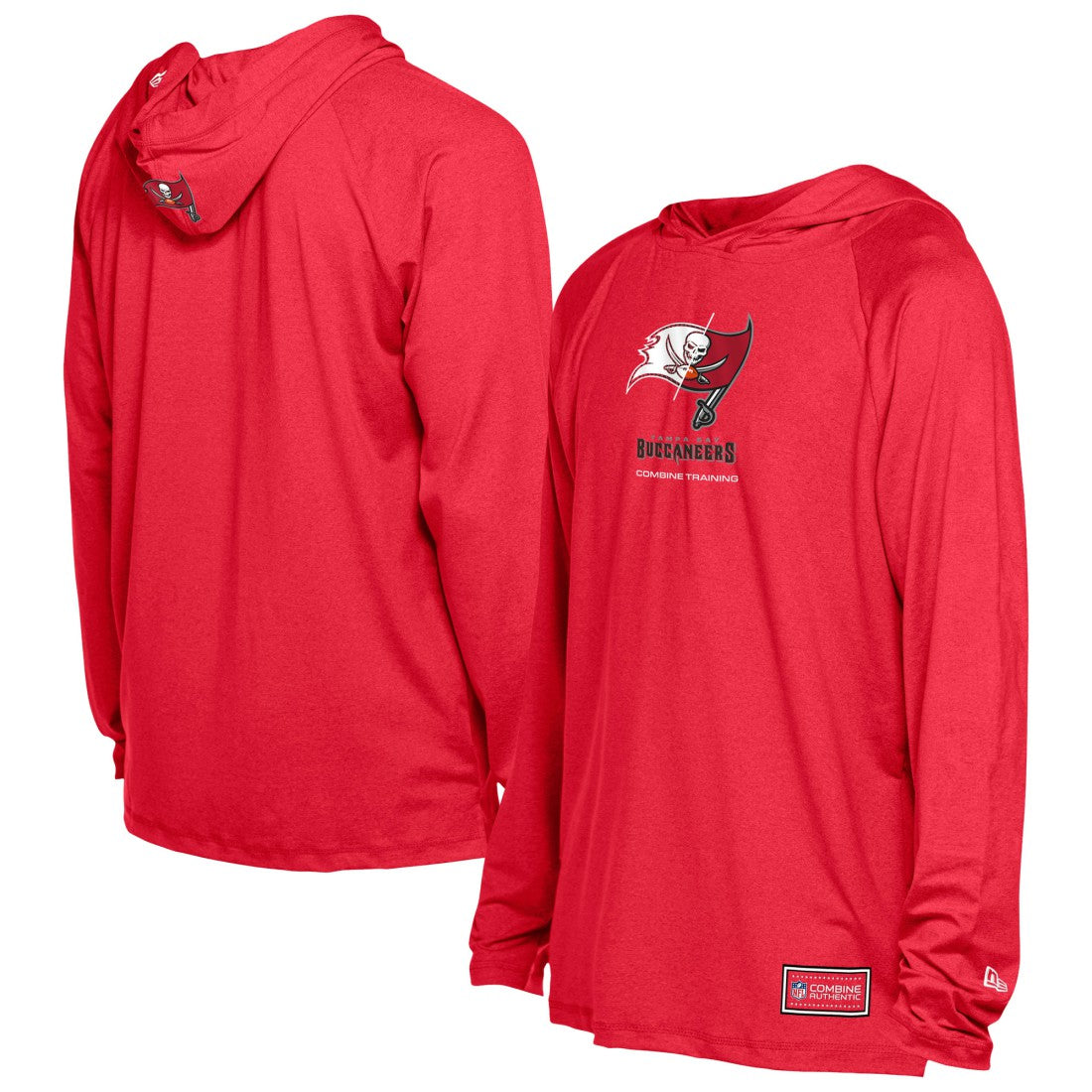 Tampa Bay Buccaneers New Era Functional Fandom Hoodie - Red sale